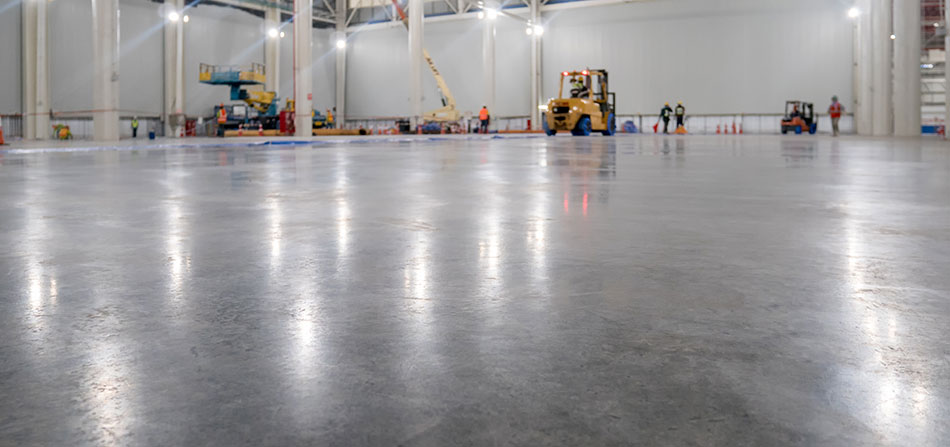 Pavimenti in resina per capannoni industriali a Brescia
